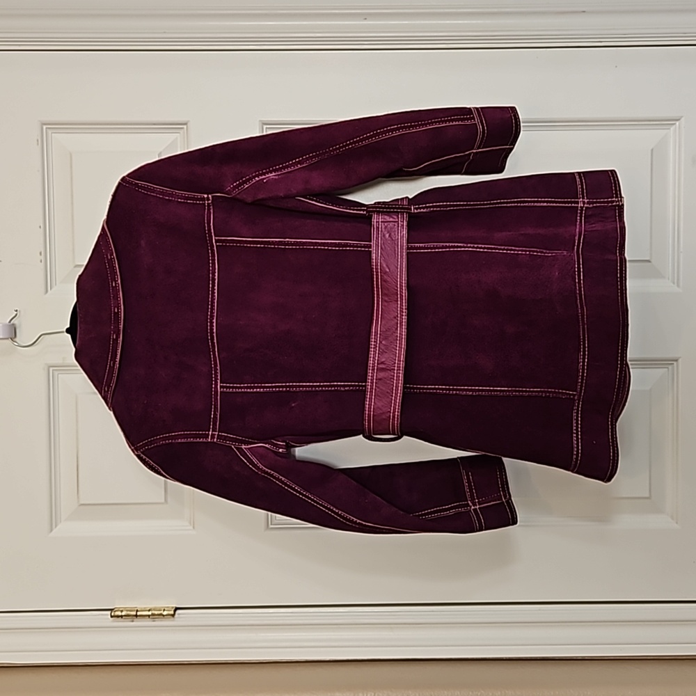 Reversible leather/suede jacket - Picture 3 of 16